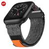 Спортивный холщовый ремешок для Apple Watch Ultra 49 мм Петля Нейлоновый ремешок для iWatch Серии 8 7 6 SE 45 мм 44 мм 42 мм 41 мм 40 мм 38 мм Браслет