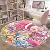 Customizable DoReMi1 Round Non-Slip Carpet - Ideal for Garden, Picnic, Office, Perfect for Decoration, Suitable For All Seasons