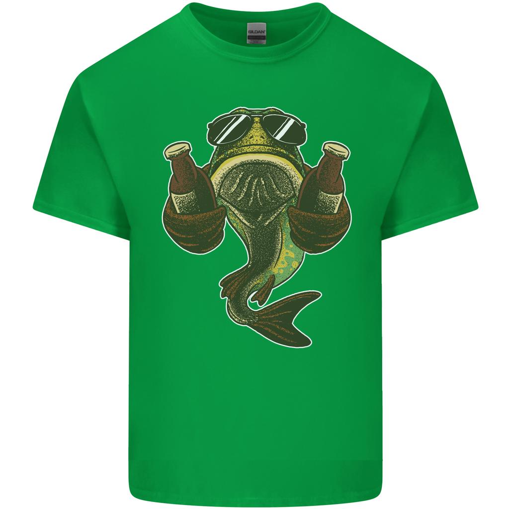 A Pike Fish With Beer Fishing FisherUnisex Unisexs Light Cotton TShirt