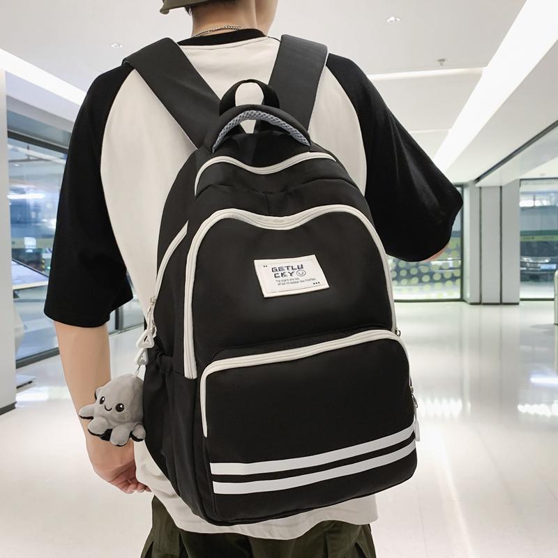 Мужской школьный рюкзак Женский кампус Легкий рюкзак большой вместимости Рюкзак для школьников младших классов