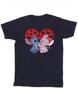 Girls Lilo & Stitch Hearts Cotton T-Shirt