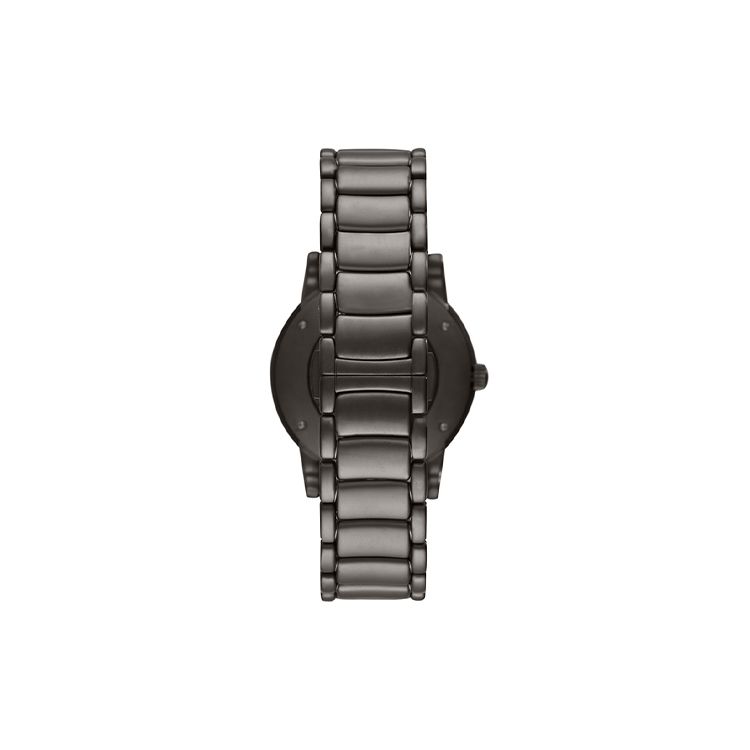 Emporio Armani Automatic Mechanical Watch Stainless Steel Band Black Dial Men watches AR60010