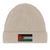Bonnet Drapeau Jordanie En Beige