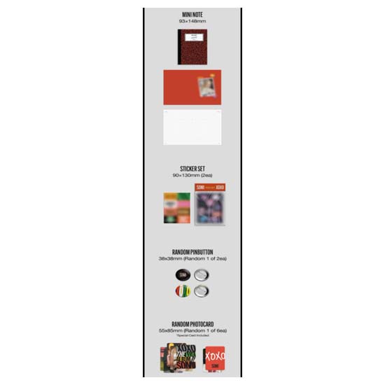 JEON SOMI Первый альбом XOXO (Pink Ver, White Ver.)