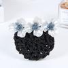 Flower Hairpin Korean Bun Snood Ponytail Clip Hairgrips Cover Net Vintage Women Spring Clip  Gift