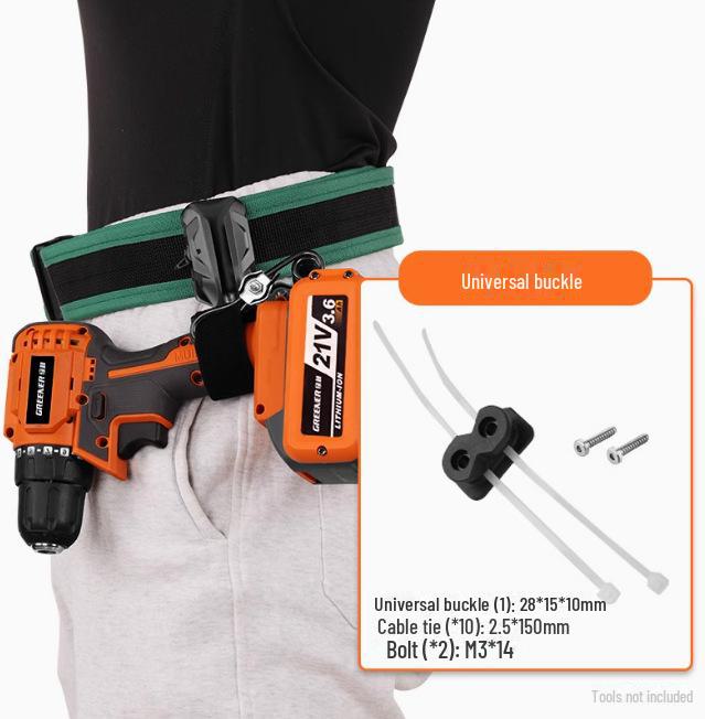 Самоблокирующийся нескользящий крючок для ремня Green Forest Power Tools для электриков и плотников