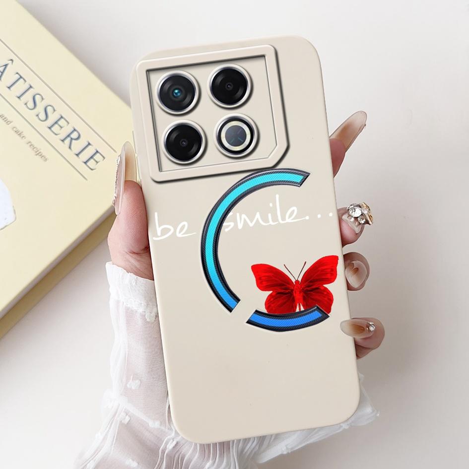 Для Infinix GT 20 Pro 2024 Чехол X6871 Ударопрочный Чехол Модный Узор Мягкий Силикон Матовый Чехол для Телефона Для Infinix GT20 Pro Coque