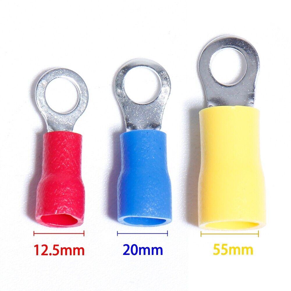 107 шт. изолированный электрический провод сращивание клемм обжимное кольцо соединительный комплект