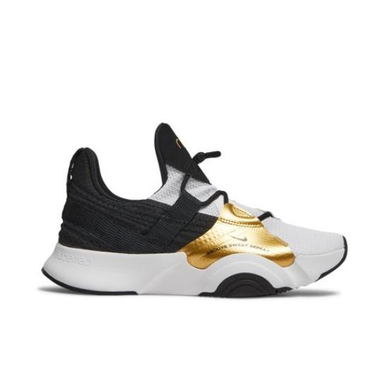Nike Женские SuperRep Groove Белый Металлик Золотая Монета CT1248-109
