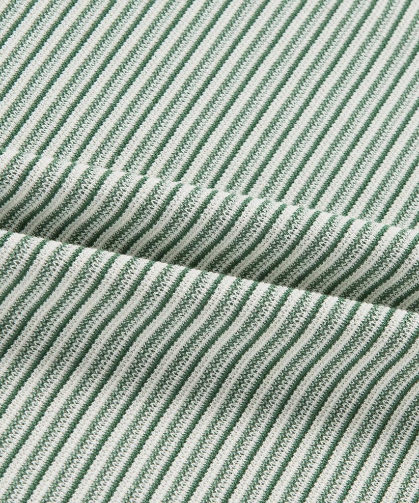 LACOSTE Мужской пуловер с коротким рукавом и круглым вырезом в мультиполоску Ah307E-56G 132