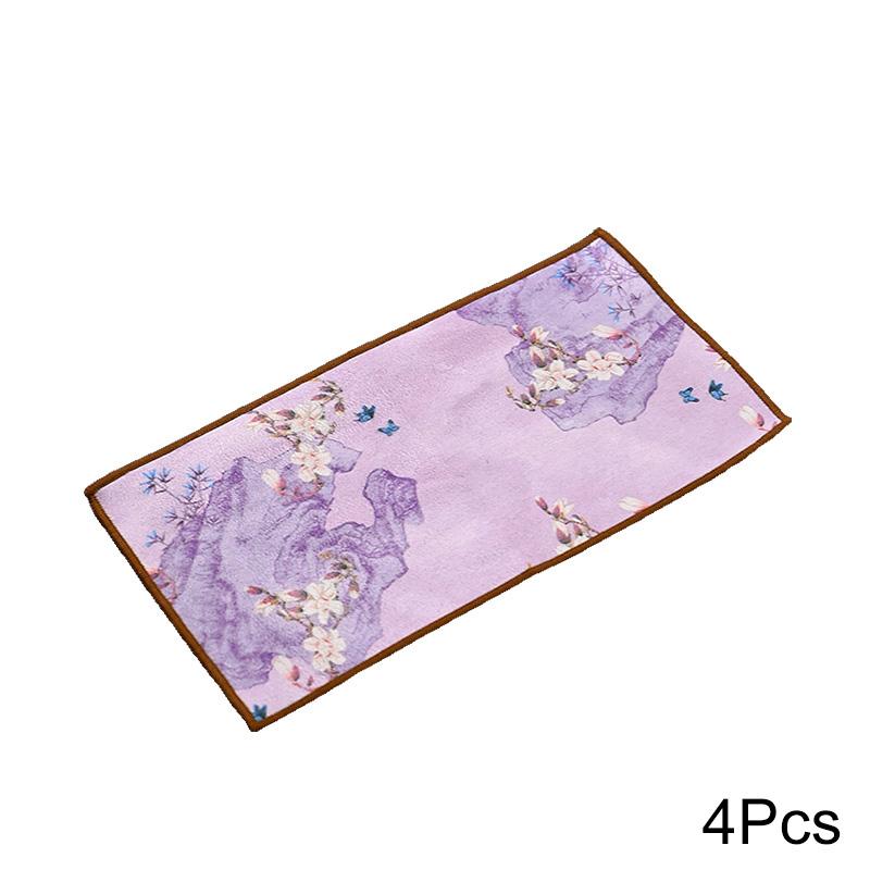 1 шт. Ткань для домашнего использования, высококачественный чайный коврик, чайное полотенце Zen, аксессуары, чайная салфетка, впитывающая воду, коврик для чайного стола, кухня