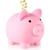 Копилка в форме свиньи - Красивая копилка - Сувенирное украшение: Лучший подарок для семьи и друзей в розовом цвете