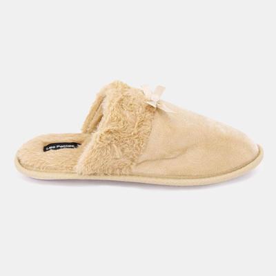 Женские тапочки из искусственного меха Carmeline с бантом