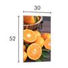 СТЕКЛЯННАЯ ДОСКА ДЛЯ НАРЕЗКИ 30x52 Фрукты