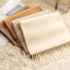 Cashmere Scarf, 100% Pure Cashmere, Quality Finishing, Gorgeous & Natural