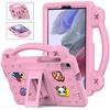 For Samsung Galaxy Tab A7 Lite 8.7 2021 T220/T225 Handle Kickstand Children EVA Shockproof Tablet Case