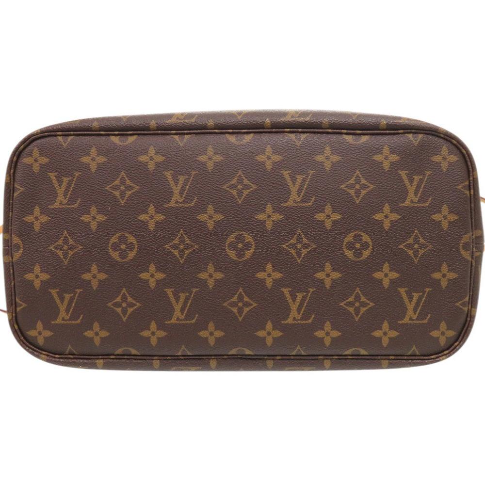 Б/у ОРИГИНАЛЬНАЯ СУМКА LOUIS VUITTON M40996 Monogram Neverfull MM с косметичкой Шоппер Фуксия