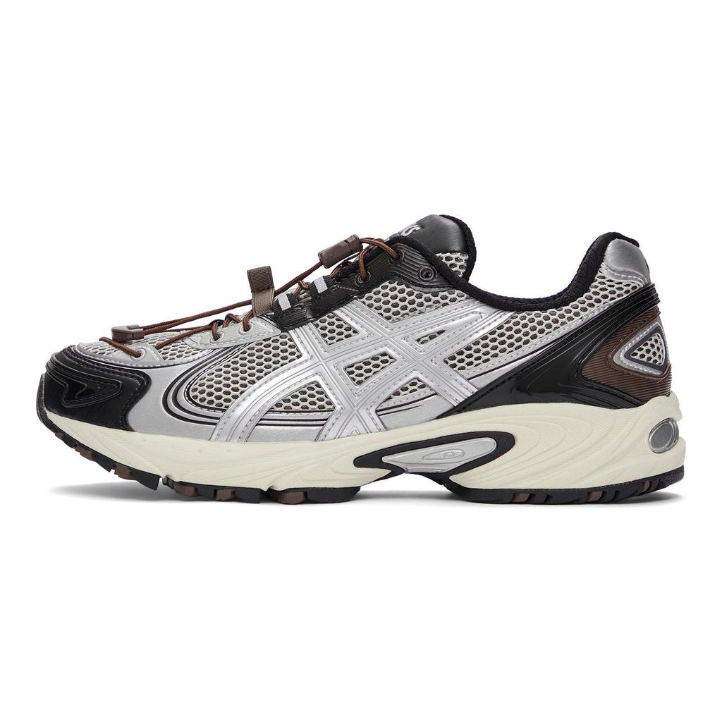 Asics Гель Кахана TR V4 Износостойкие И Легкие Низкие Повседневные Кроссовки Унисекс Кофе Черный Серебристый 1203A716-020