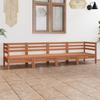Day and Night - Day and Night Garden Furniture Set 4 Pieces Solid Pine Wood Honey Brown