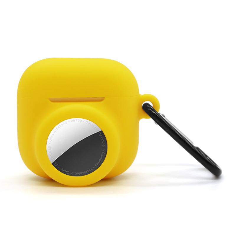 Защитный чехол с полной защитой 2 в 1, чехол-накладка, новый чехол для беспроводных наушников для AirPods 4/AirTag