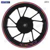 For Z1000 Motocycle Accessories Wheel Hub Sticker Front And Rear 17-inch Decal Reflective Rim Waterproof Decoration Stickers