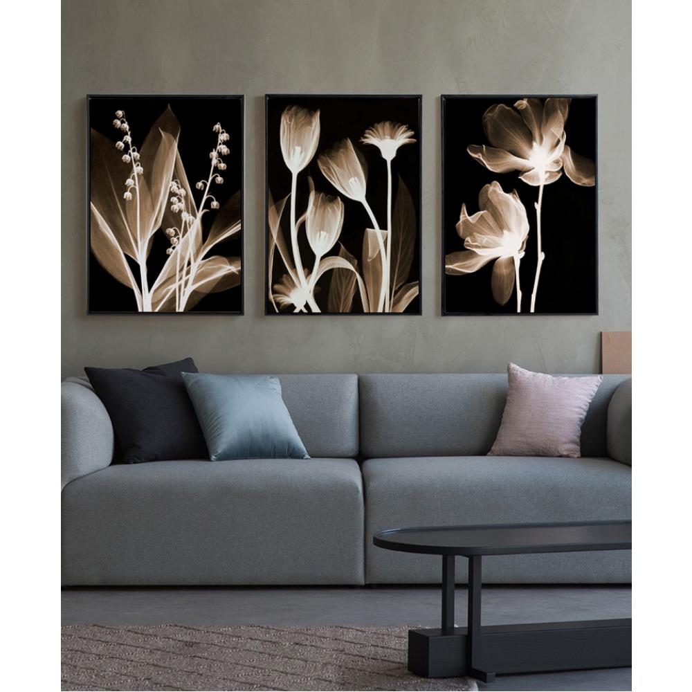 Современный дизайн абстрактный цветочный настенный плакат Креативный принт настенное искусство украшение