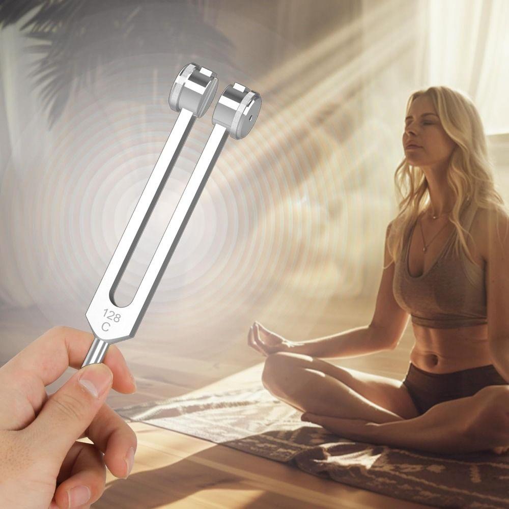 Ear Cleaning Tools Tuning Fork Set for Healing Chakra Sound Therapy Reliever Stress