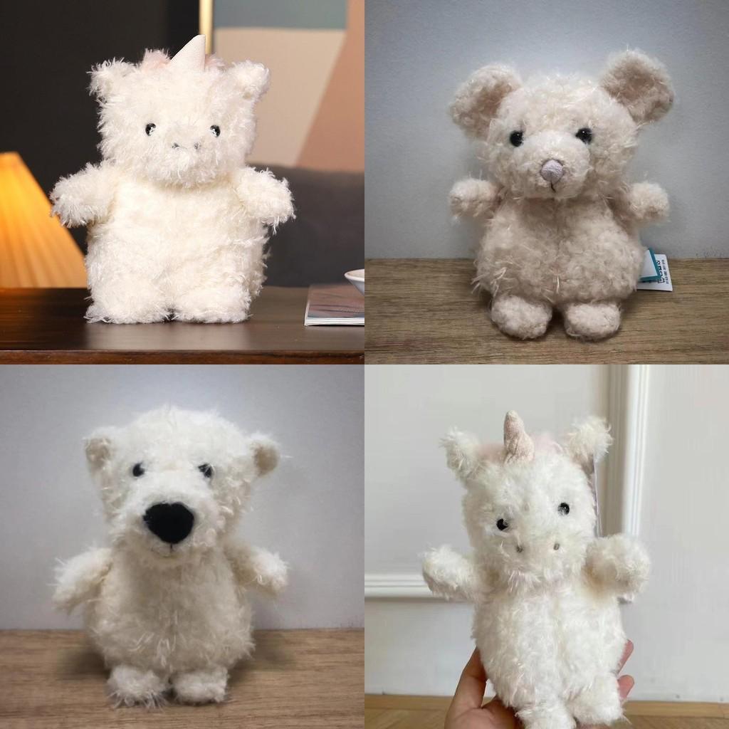 Мышь Обезьяна Белый медведь Единорог Плюшевая игрушка Мультяшная Детская Фестивальная Кукла Подарки