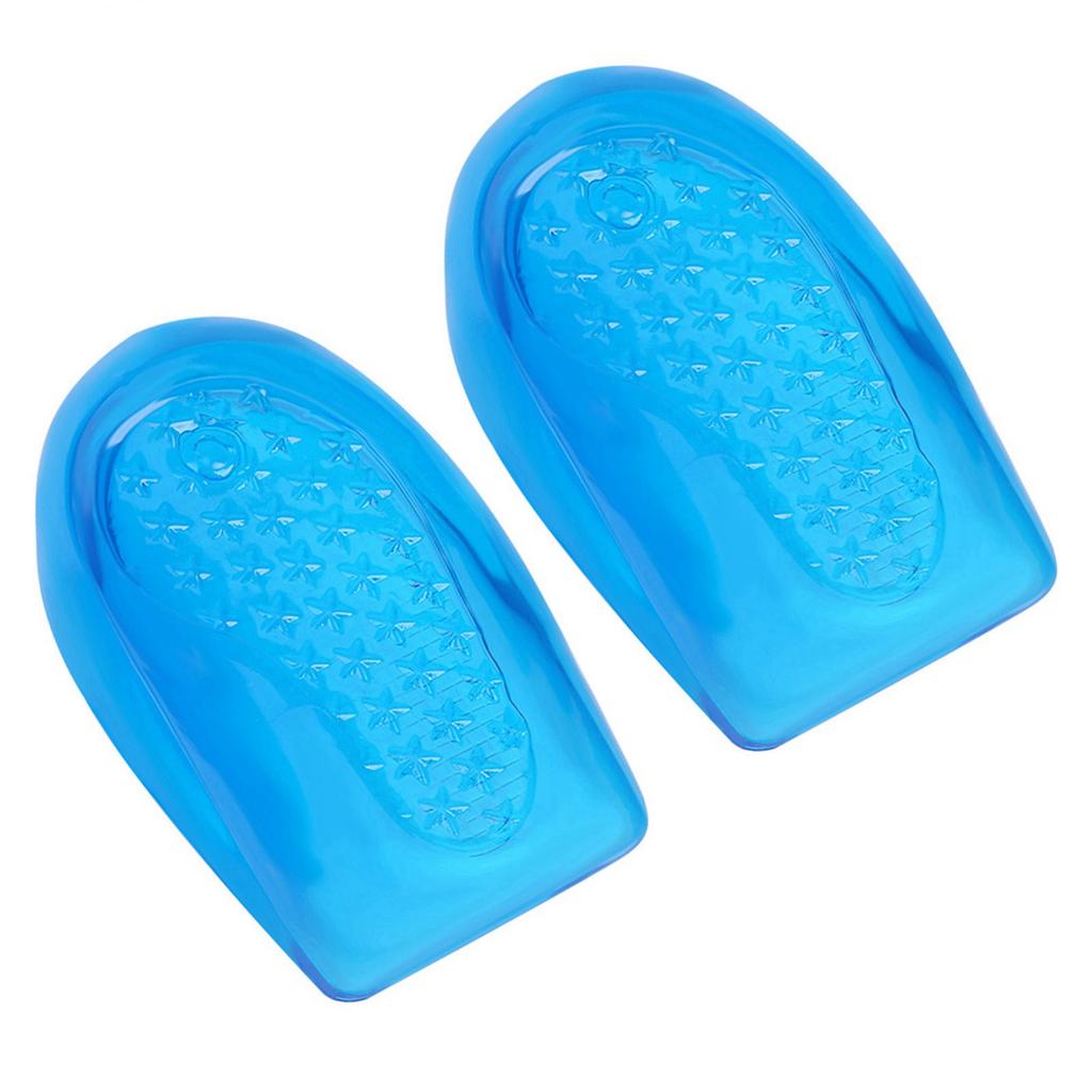 Стельки из силиконового геля Поддержка стопы Обувь Вставные подушечки Пяточная чаша (S)