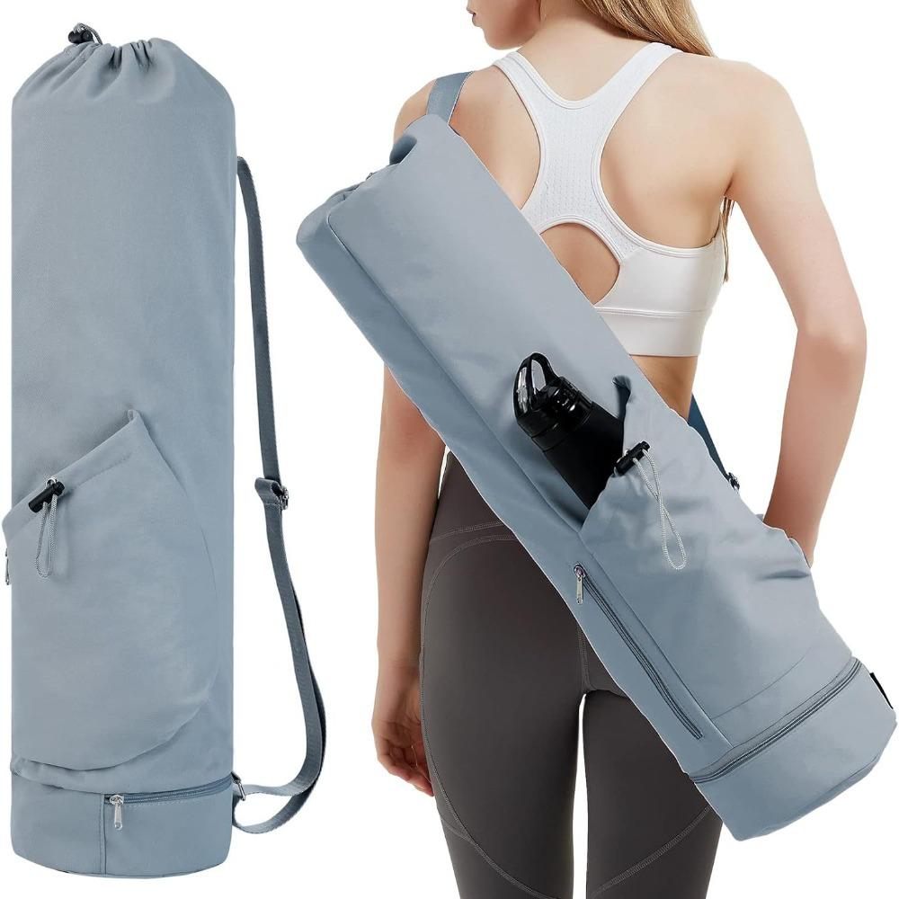 Waterproof Exercise Yoga Mat Bag Large Capacity Pilates Mat Backpack Fashion Yoga Mat Holder  Women
