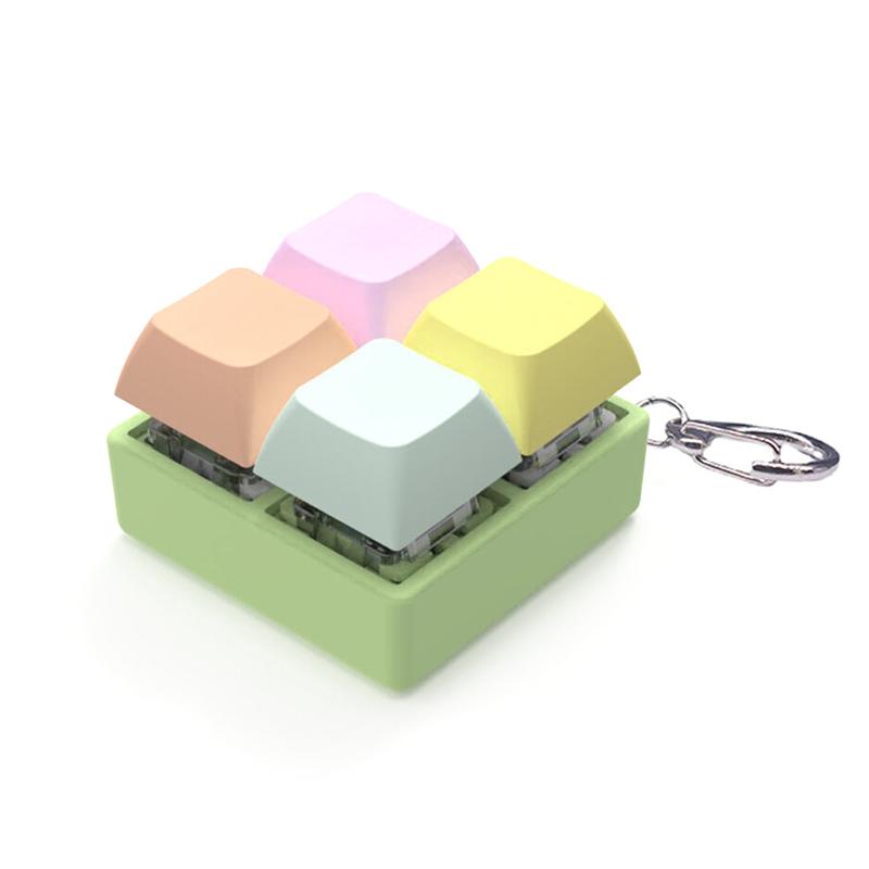 Творческие колпачки для клавиатуры Fidget Toy Брелок для снятия стресса на вечеринке DIY колпачки для клавиатуры Игрушечные колпачки для клавиатуры Fidget Keychain