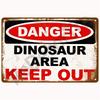 Vintage Danger Caution Metal Sign Warning Notice Zone Tin Sign Wall Decor For Home Bars Garage Cafe Club Man Cave Pubs Plaque