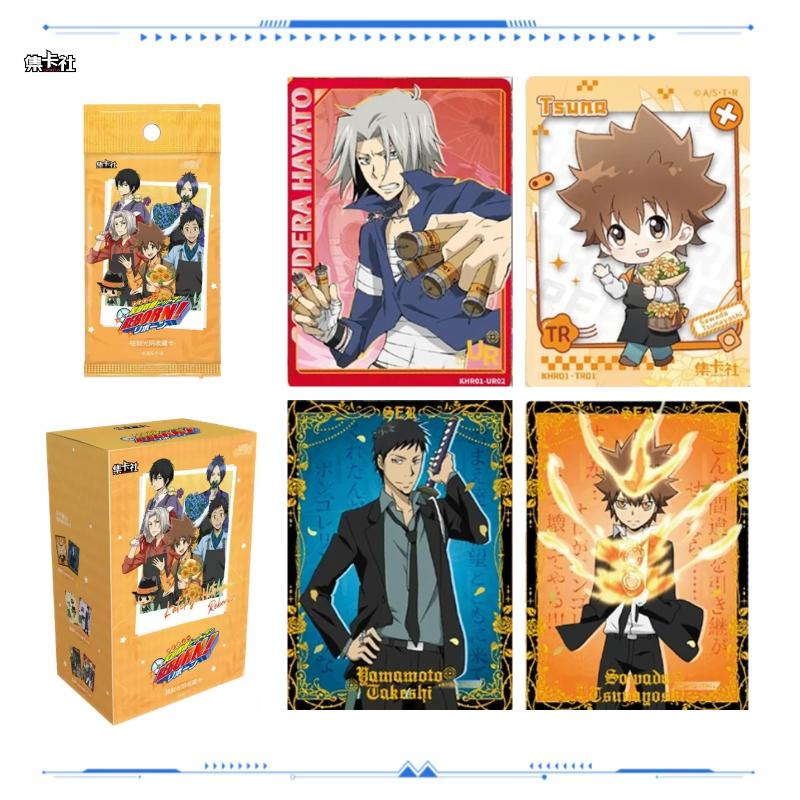 Оригинальная карта. Веселая карта Hitman Reborn с гравировкой времени. Коллекционные карточные игры, игрушки. Подарки на праздник, день рождения для мальчиков и девочек