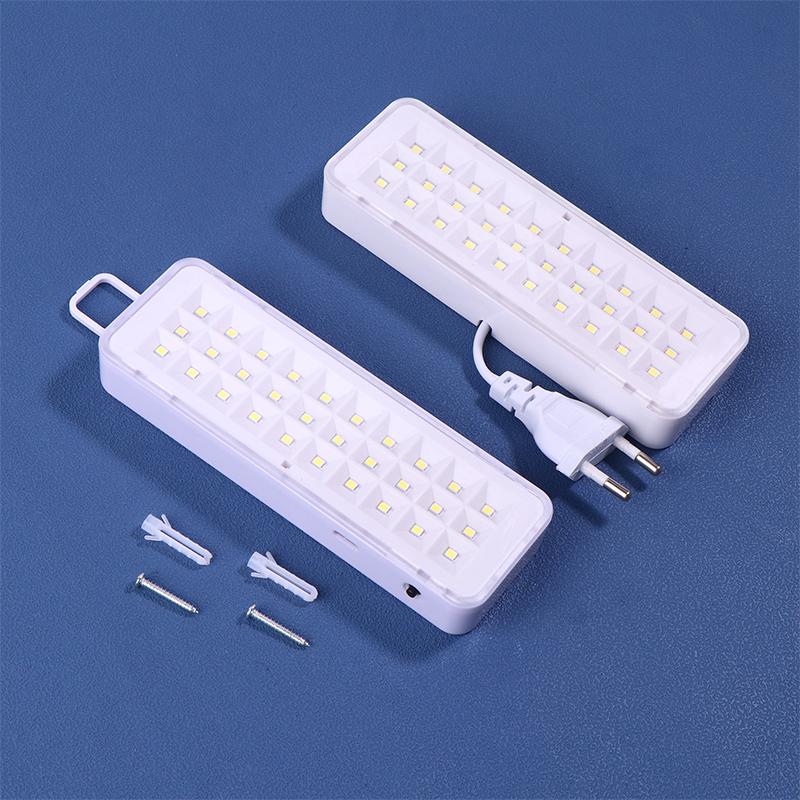 30 светодиодных бусин Аварийный эвакуационный свет Лампа для пожаротушения Настенная Умная светодиодная лампа Диммируемое Аварийное освещение при отключении питания