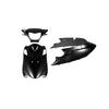 Bike Parts Center Exterior Set Set Black Cowl Painted Genuine Type Suzuki Address CF46A CF4EA 3094 3-Piece V125/G