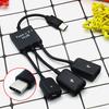USB-концентратор Адаптер Высокая прочность Передача данных ABS Телефон OTG Хост Кабель Шнур