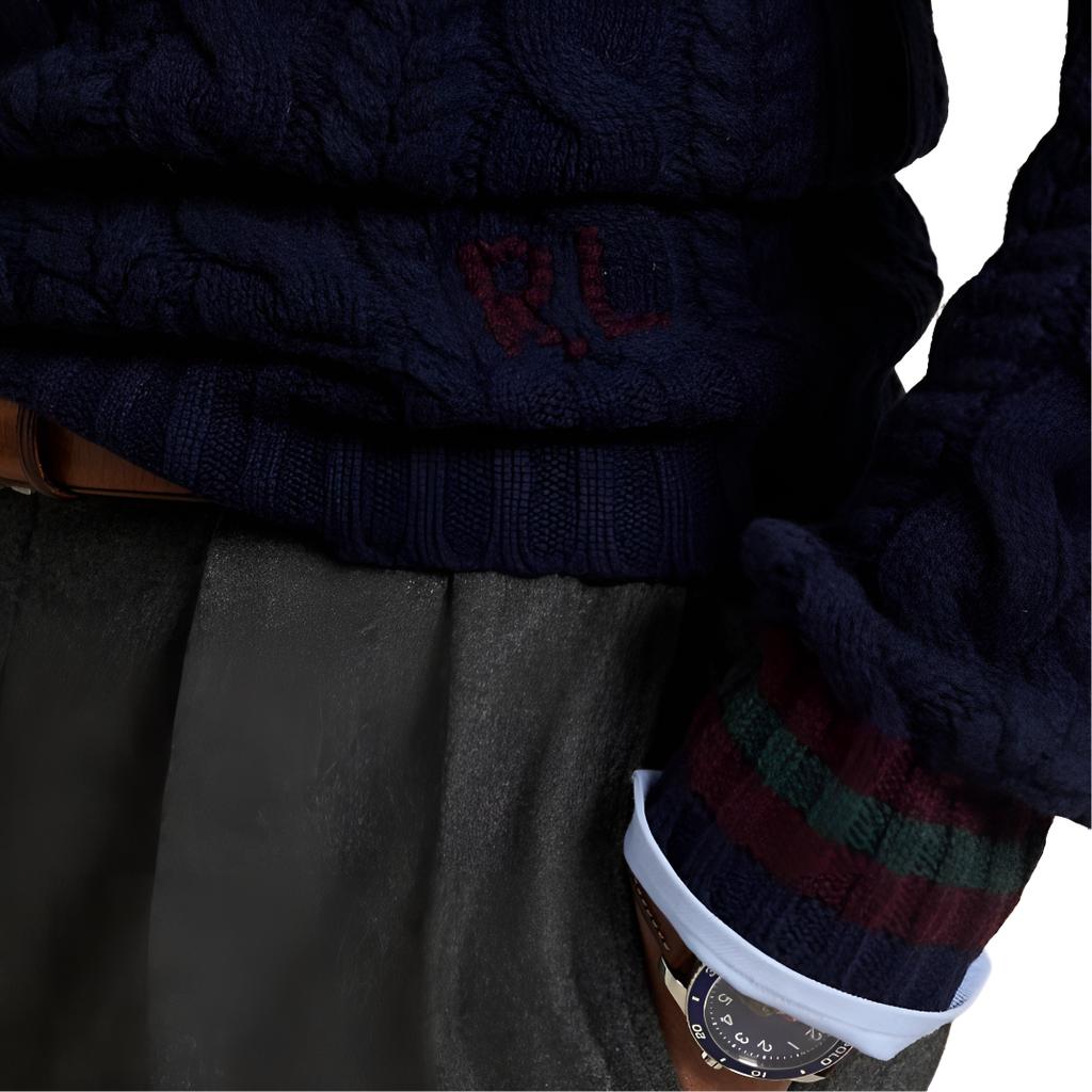 Polo Ralph Lauren Sweater Standard Men's Dark Blue Multicolor MNPOSWE16822371-400