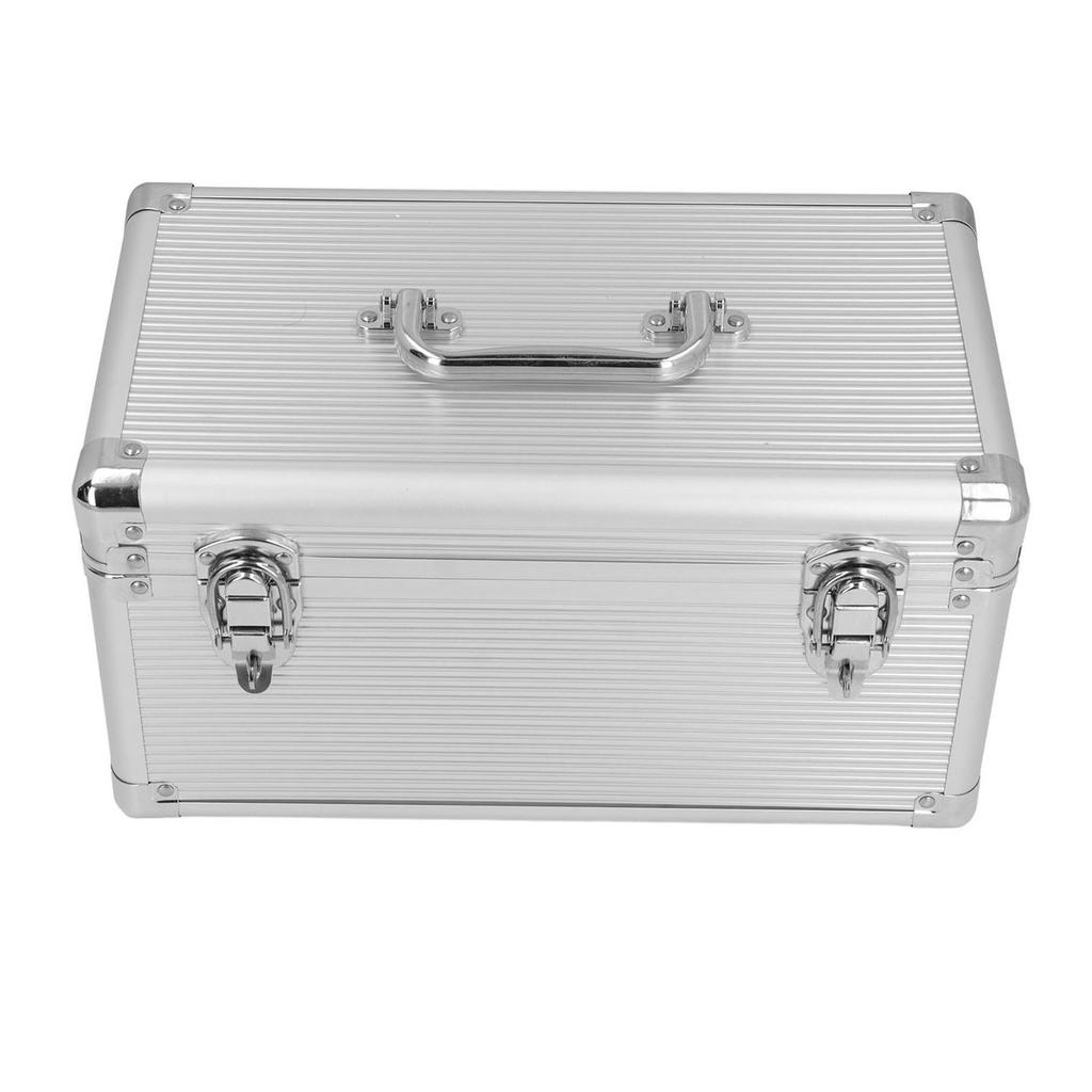 Ящик для инструментов из алюминиевого сплава, грузоподъемность 40 кг, ударопрочный алюминиевый кейс для переноски с застежкой-замком безопасности
