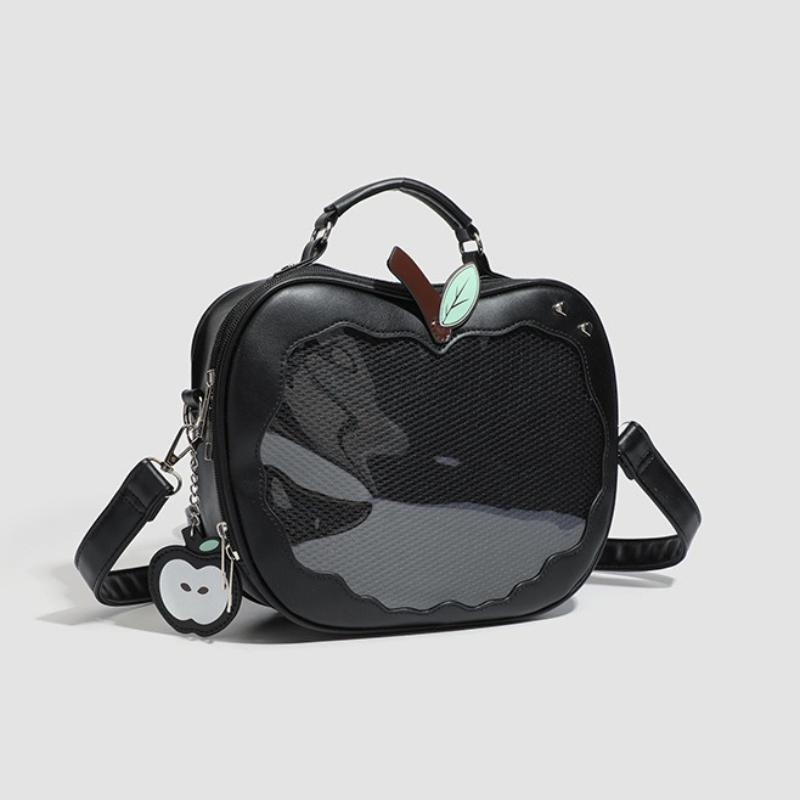 Apple Crossbody Bags for Woman Shoulder Bag Fashionable Transparent Cute Purse and Handbags Versatile Trendy Bag Designer Bags