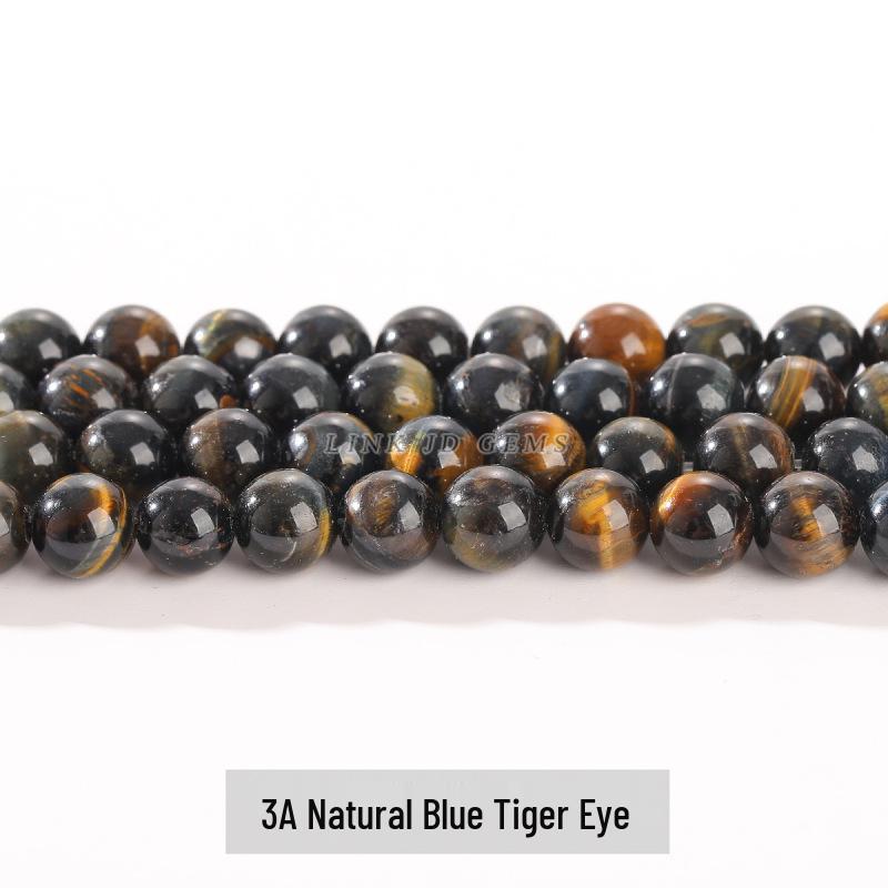 Jingde Jewelry Круглые бусины из тигрового глаза желтого цвета для DIY аксессуаров