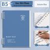 Simple Green & Blue Thickened Loose-leaf Paper Refill - B5 & A5 Ruled for High School