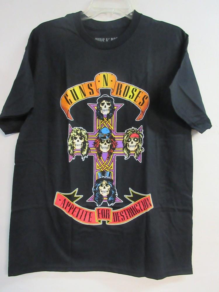 GUNS n' ROSES OFFICIAL MERCH JUMBO LOGO 2023 BAND CONCERT MUSIC LARGE Unisex T-Shirt