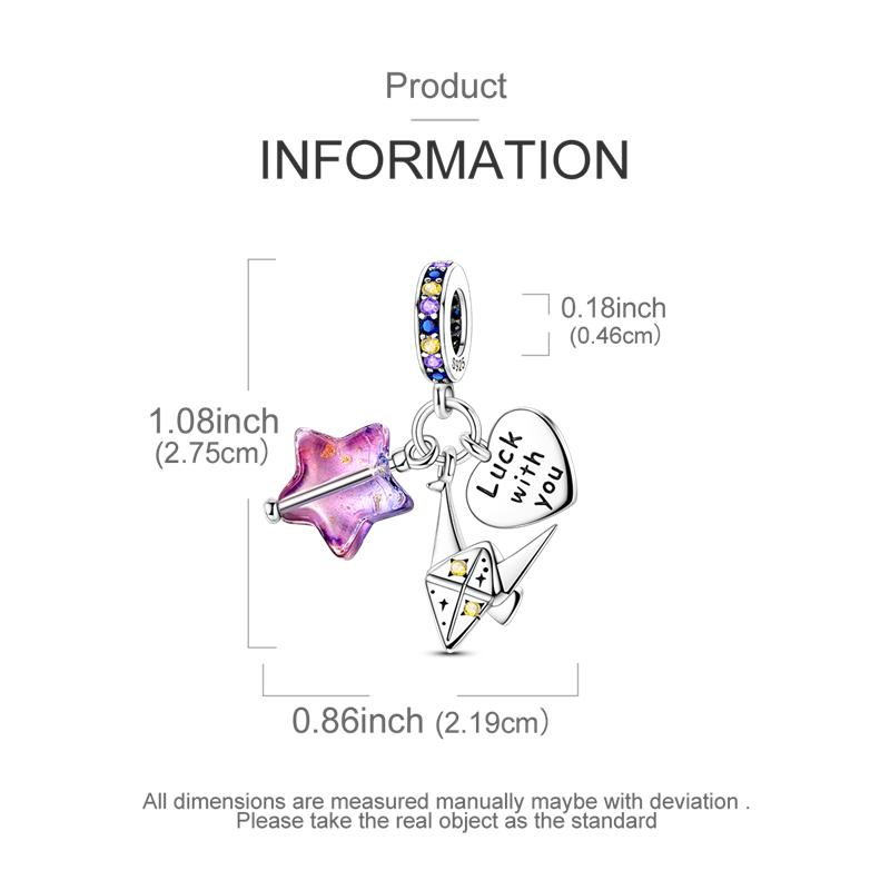Шарм S Медь Оригинальный Счастливый Подарок Шармы Бусины Подходят Подвеска Шарм Браслет Подвеска Для Женщин Сделай Сам Изготовление Изысканных Ювелирных Изделий