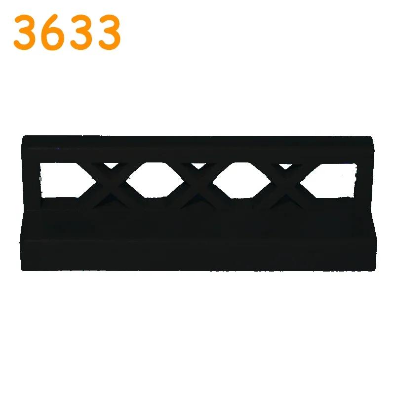 Аксессуары для Города Строительных Блоков Деталь MOC Забор Перила Лестничная Ограда Лестница Ограждающий Брус Замок Сад Ферма Военный Собираемый Кирпич