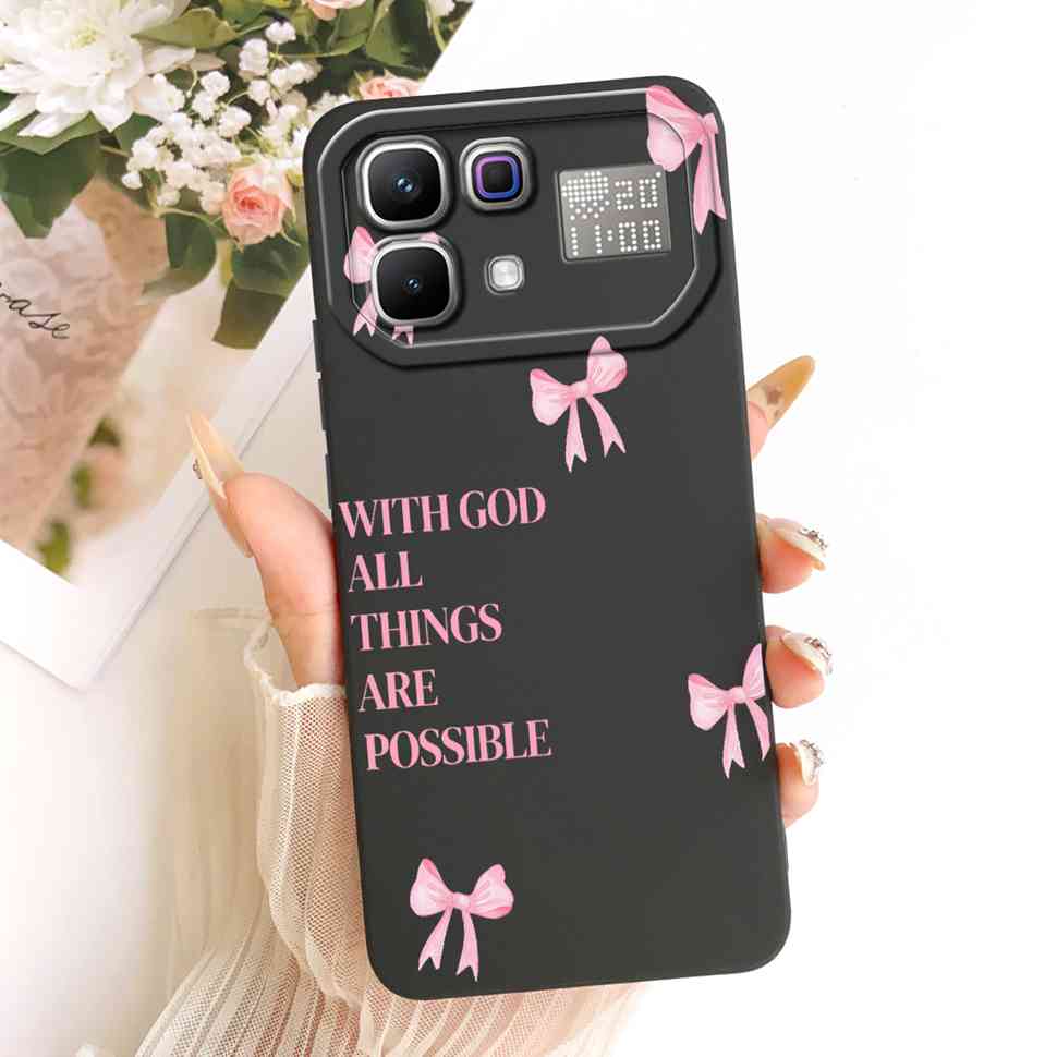 New For Infinix Note 60 Pro 5G X6878 Case Paint Cat Flowers Silicone Cover For Infinix Note 60 5G 6.78" X6879 Phone Cases Bumper