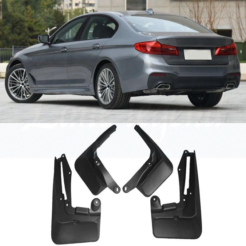4 шт. литые брызговики из ТПО для BMW 5 серии G30 G31 Sedan Touring 2017-брызговики, передние и задние брызговики 2018