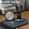 Темпер для кофе 51мм Двойной пружинный темпер 30 фунтов Темпер постоянного давления 54мм 51мм 53мм 58мм Аксессуары для эспрессо Инструменты бариста