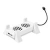 Game Console Cooling Fan 3 Gears Adjustable 5V Host Bottom Cooler 7 Lighting Modes Gaming Accessories for XB Series S