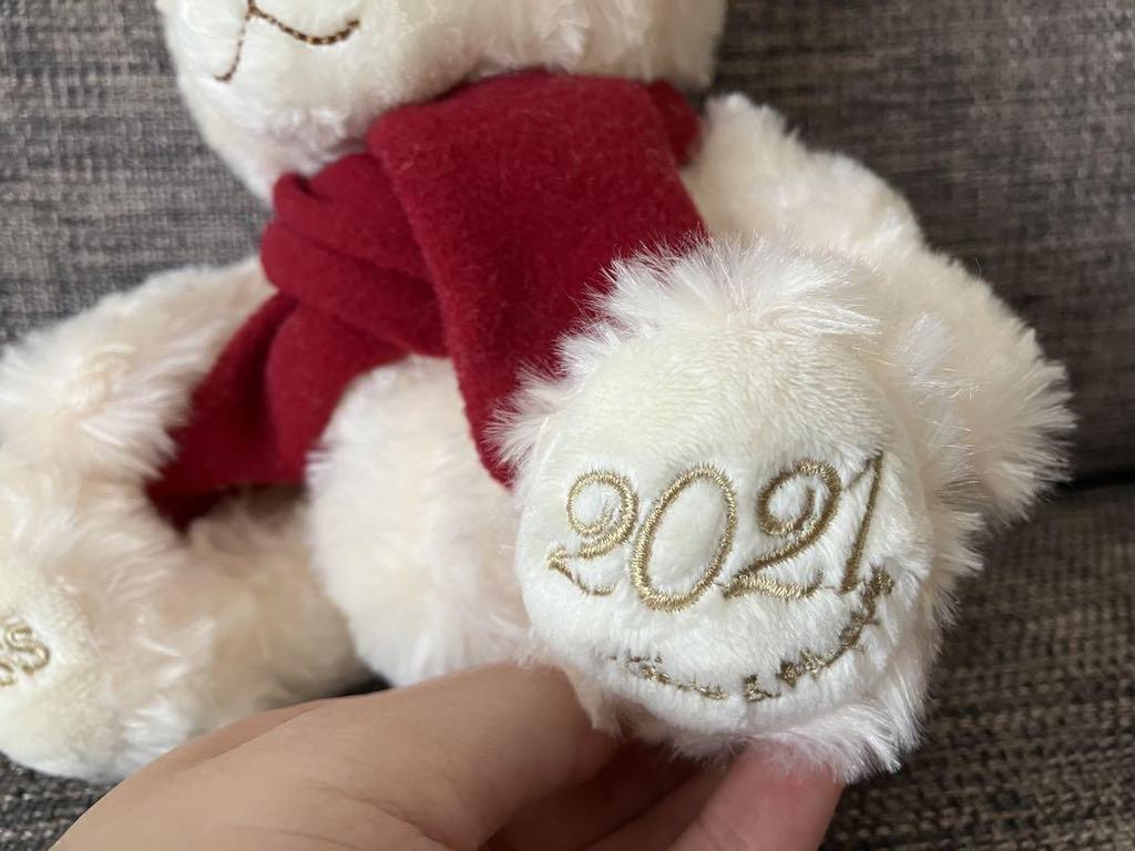 [USED] Plush Teddy Bear THE KISS