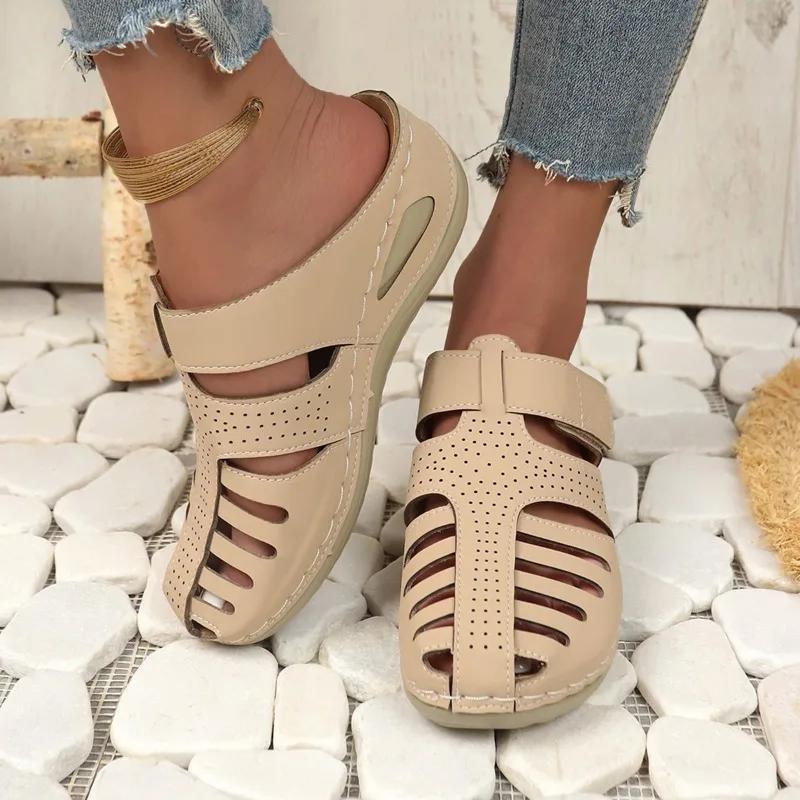 Women Bohemian Style Summer Shoes for Women Summer Sandals with Heels Gladiator Sandalias Mujer Elegant Wedges Shoes